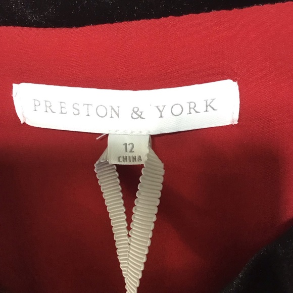 Preston & York Red Plaid Mini Dress - Picture 8 of 12